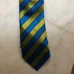 Green and Blue Stripped Kid’s Tie (3 feet length)